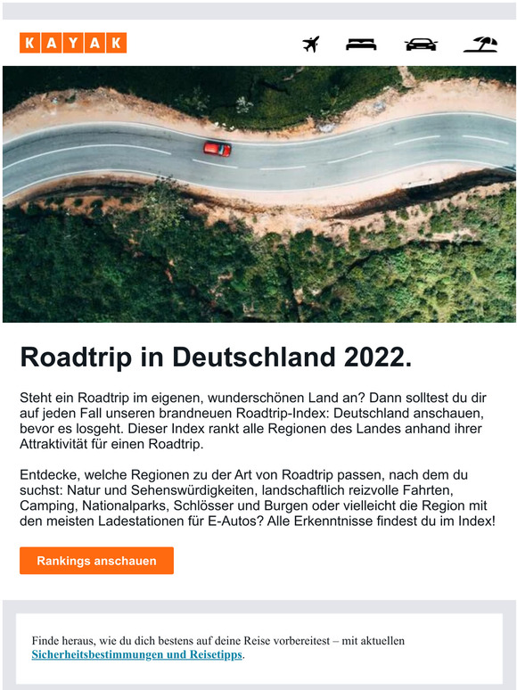 Wo in Deutschland machst du am besten deinen Roadtrip?