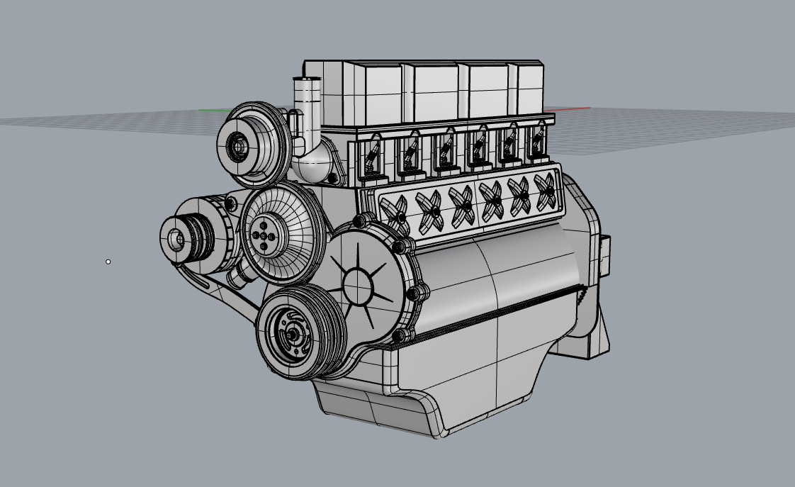 HOWIN L4-172 17.2cc SOHC Inline 4 Cylinder FOUR Stroke 15000 rpm