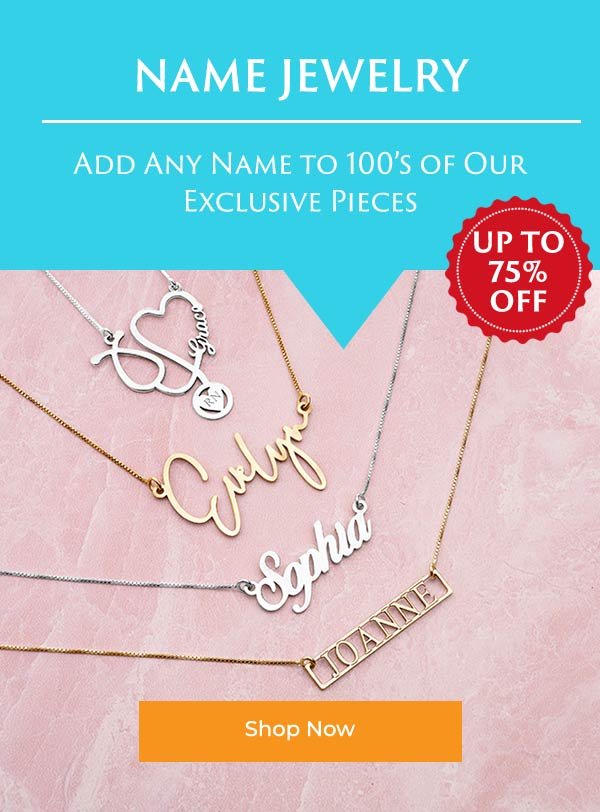 Exclusive Name Jewelry