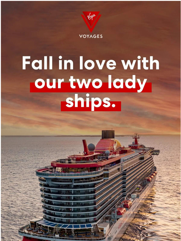 Virgin Voyages A Splash of Romance in your inbox 🌹🛳️ Milled