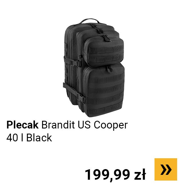 Plecak Brandit US Cooper 40 l Black
