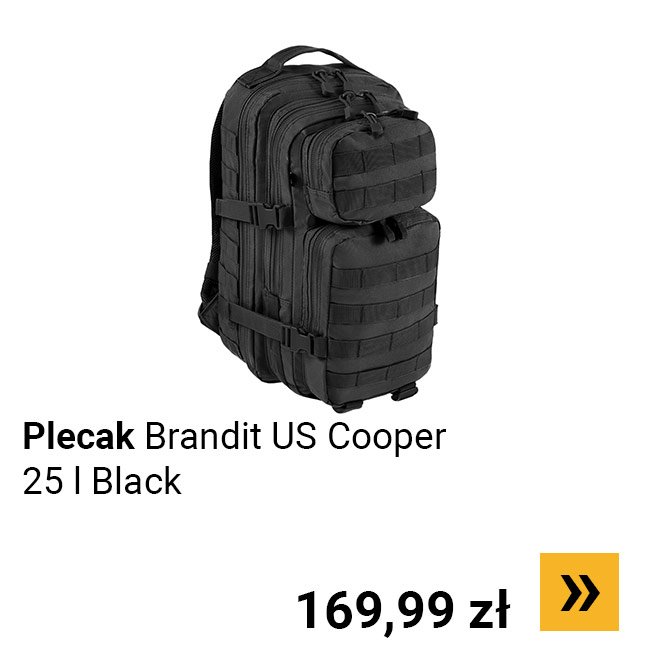 Plecak Brandit US Cooper 25 l Black