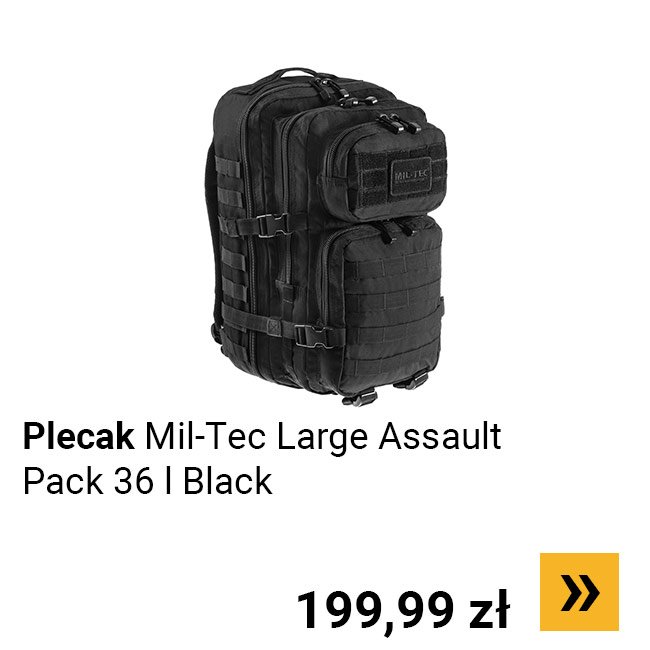 Plecak Mil-Tec Large Assault Pack 36 l Black