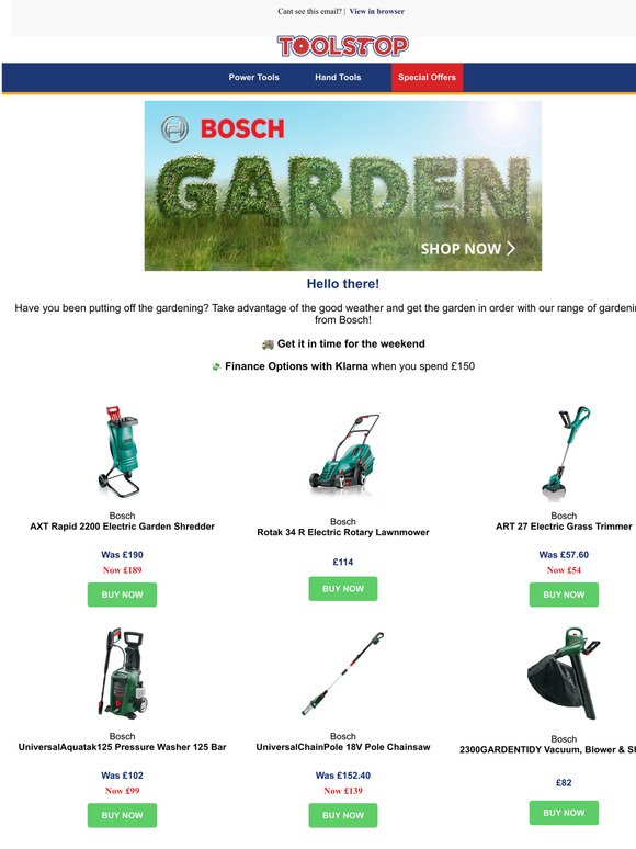 Must Have Garden Tools from Bosch 🍃