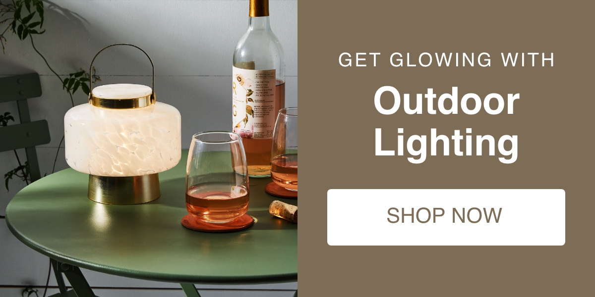 Get Glowing With Outdoor Lighting