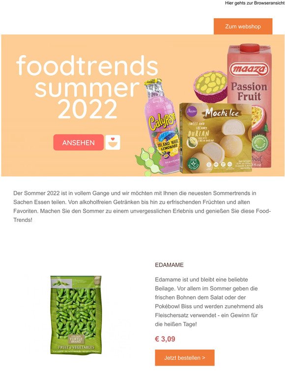 Das sind die Food-Trends des Sommers 2022