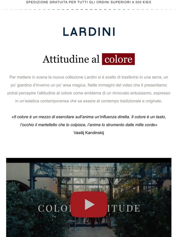 Attitudine al colore