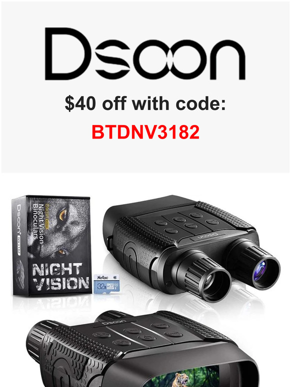 $40 off for NV3182; 35% off for H8201; 20% off for new arrivals