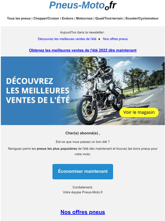 Obtenez les meilleures ventes de l'été 2022 dès maintenant
