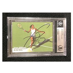 Venus Williams Autographed Signed 2003 Netpro Rookie Card #99 Rc Beckett Authenticated
