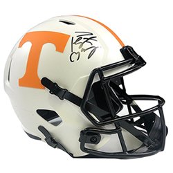 Peyton Manning Autographed Signed Tennessee Volunteers Riddell Lunar Eclipse Full Size Replica Helmet - Fanatics Authentic
