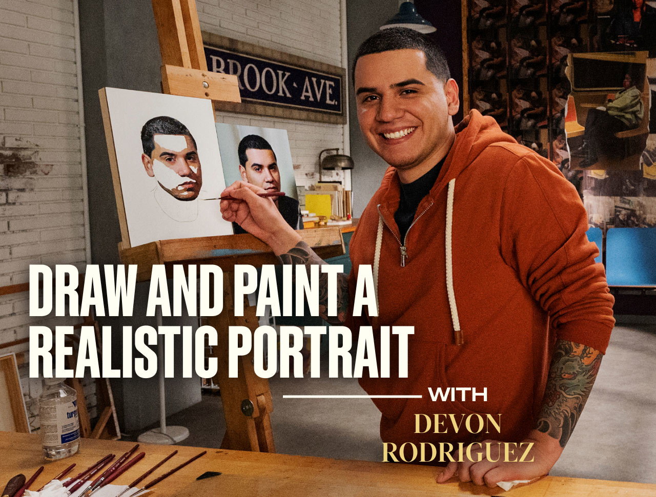 MasterClass Enroll now in Devon Rodriguez’s drawing and