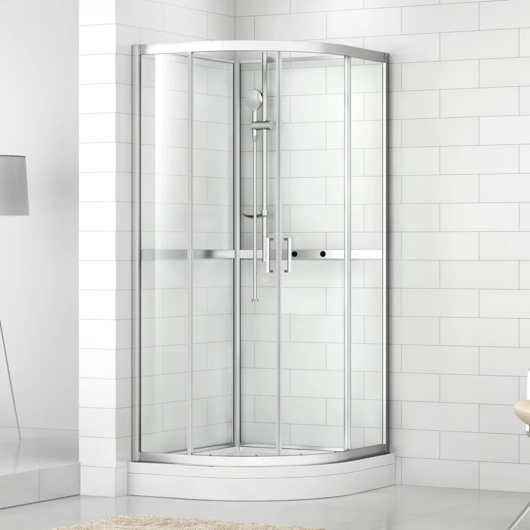 Celeste silvia buet dusjkabinett 90x90x205cm, krom