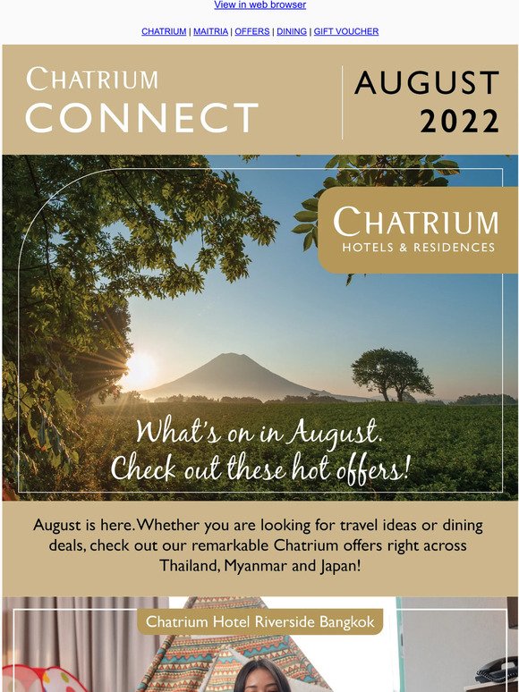Chatrium Connect August 2022