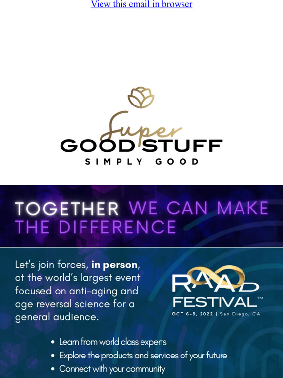 UPCOMING Anti-Aging Conference in San Diego, CA