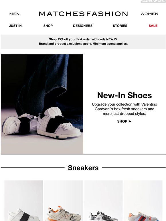 Matches Fashion Your newseason shoe checklist Milled