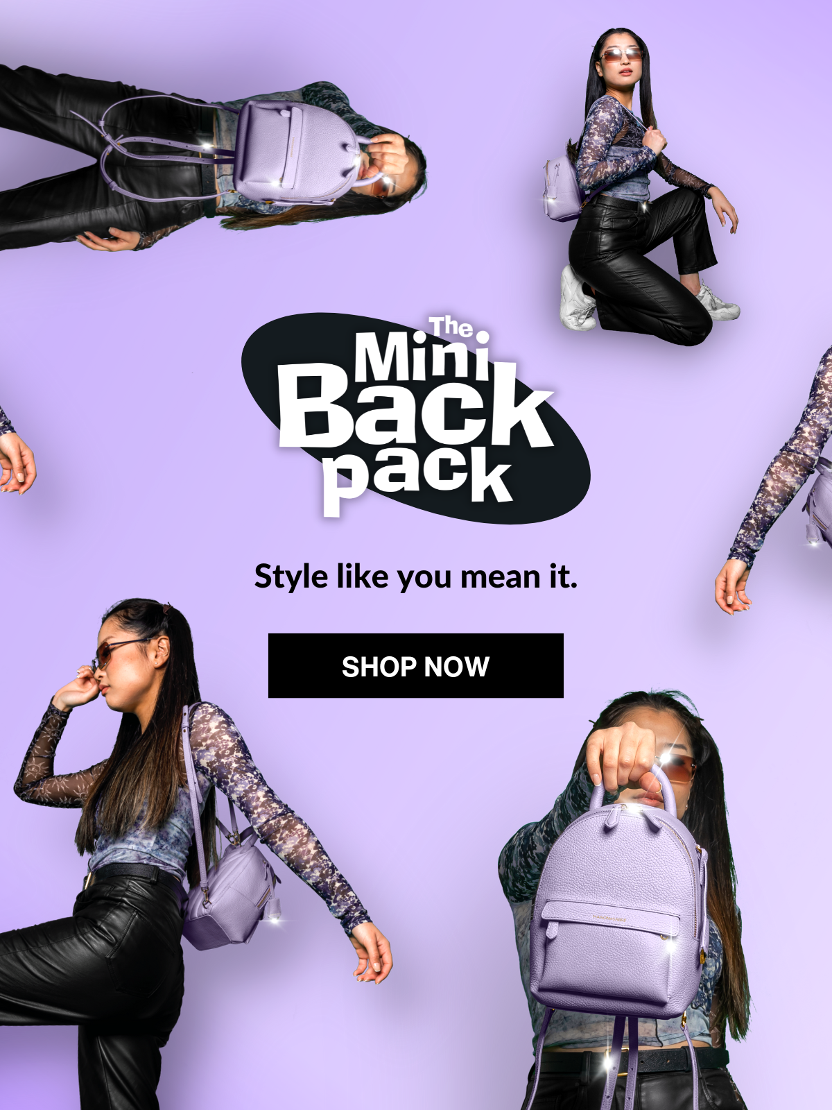 MAISON de SABRÉ: NEW: The Mini Backpack | Milled