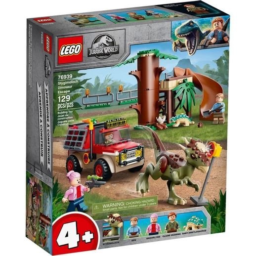 Lego Jurassic World 76939 Fuga do Dinossauro Stygimoloch - Lego