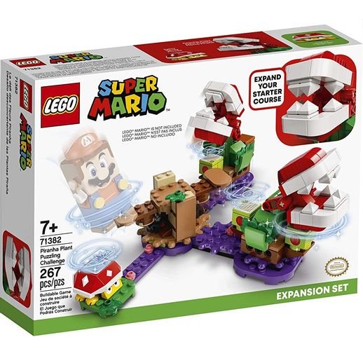 Lego Super Mario 71382 Expansão Desafio das Plantas - Lego