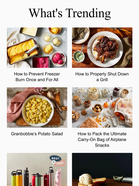 Food52 How to prevent freezer burn once and for all. Milled