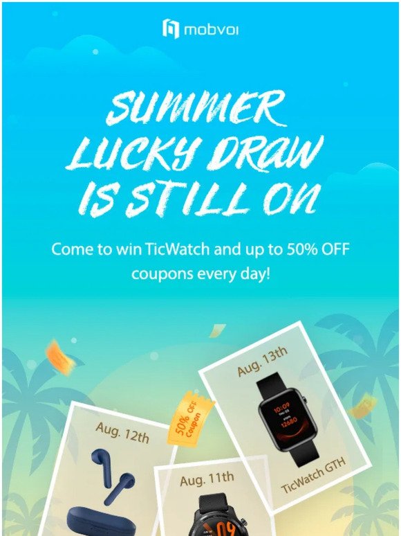 Summer Giveaway is STILL ON! 🌴🎁