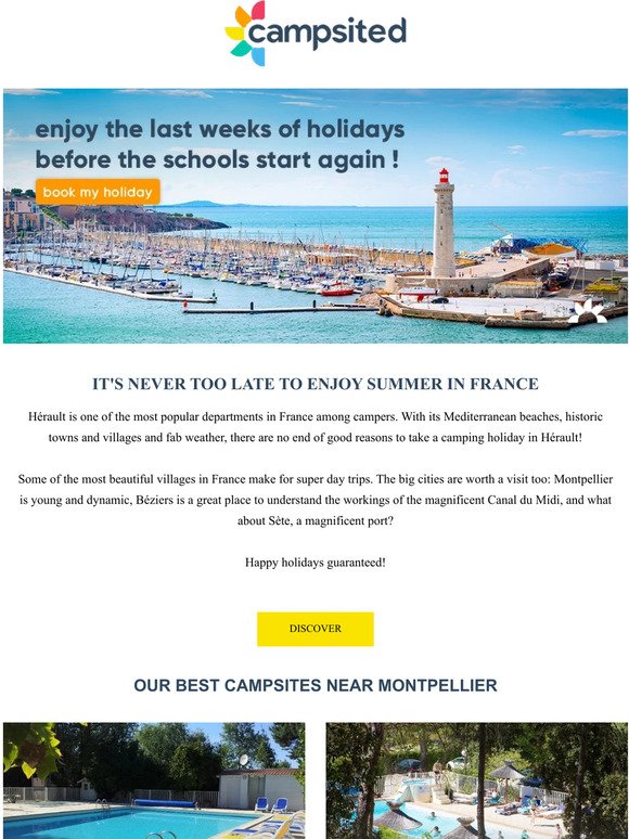 Destination Spotlight: the sweetness of the Mediterranean sea near Montpellier! 🏖️