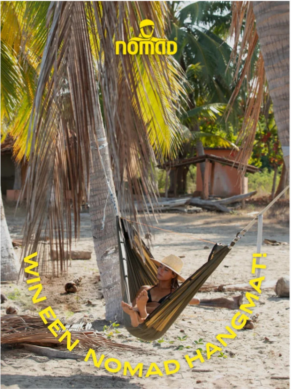 Summer giveaway: win een NOMAD hangmat! 🌴