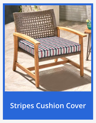 Striper Cushion Cover