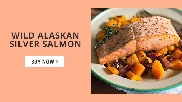 Wild Alaskan Silver Salmon