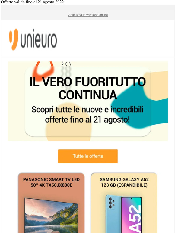 Il VERO Fuoritutto continua! Scopri i nuovi sconti