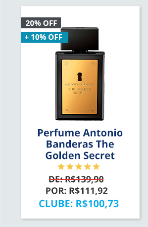 Perfume Masculino Antonio Banderas com até 30% OFF