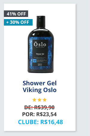 Shower Gel Viking Oslo com até 71% OFF