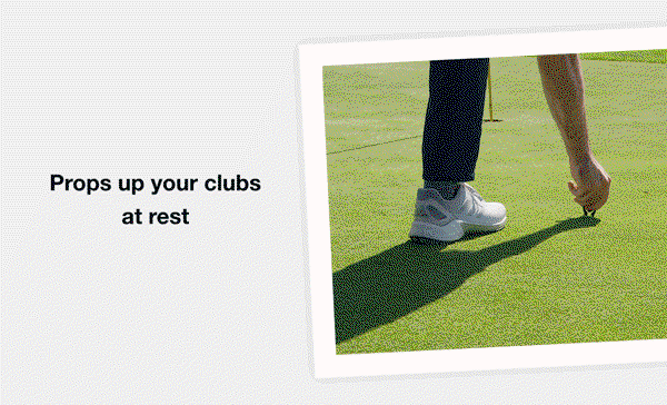 ✔️Props up your clubs at rest
