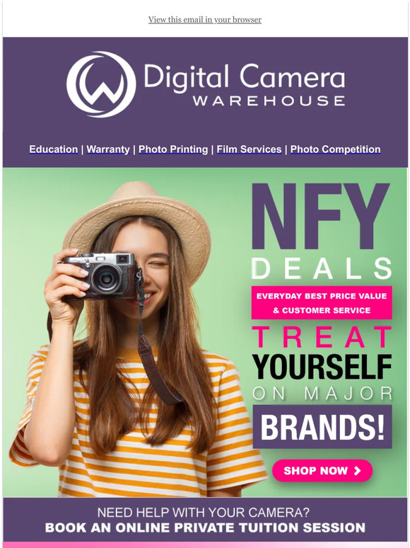 Digital Camera Warehouse 👀 Find the perfect camera this weekend! Milled