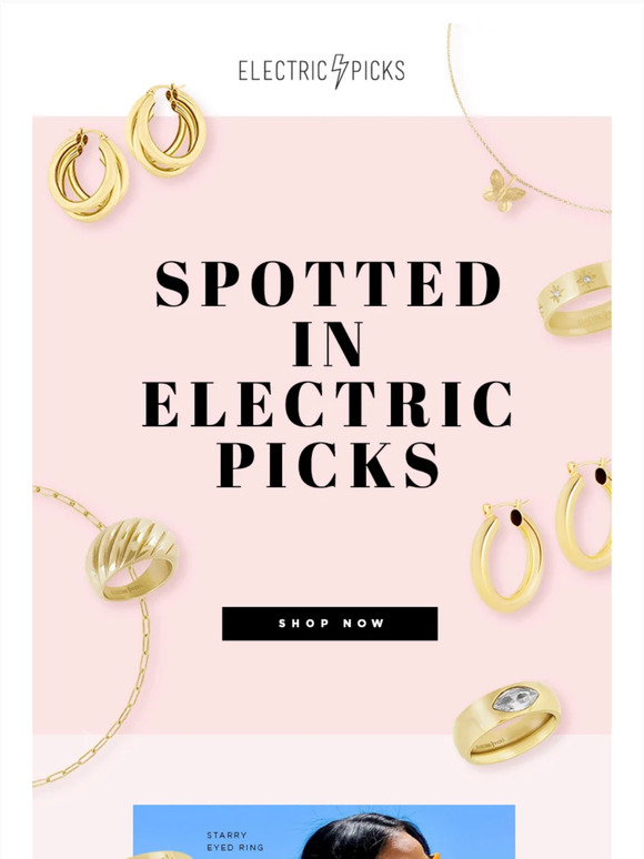 Electric Picks Jewelry Have You Seen Spotted in EP! 👀😍 Milled