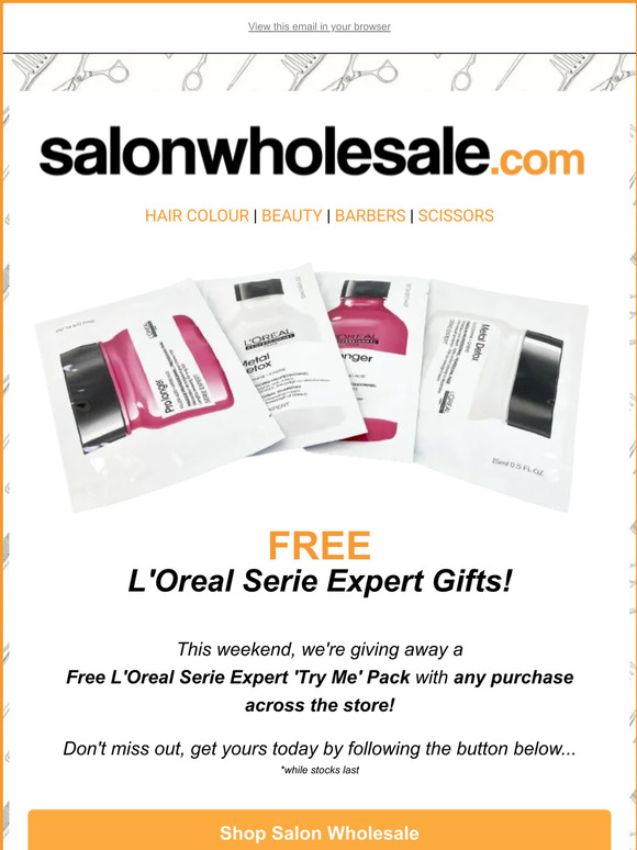 Free L'Oreal Haircare Gifts This Weekend 💇
