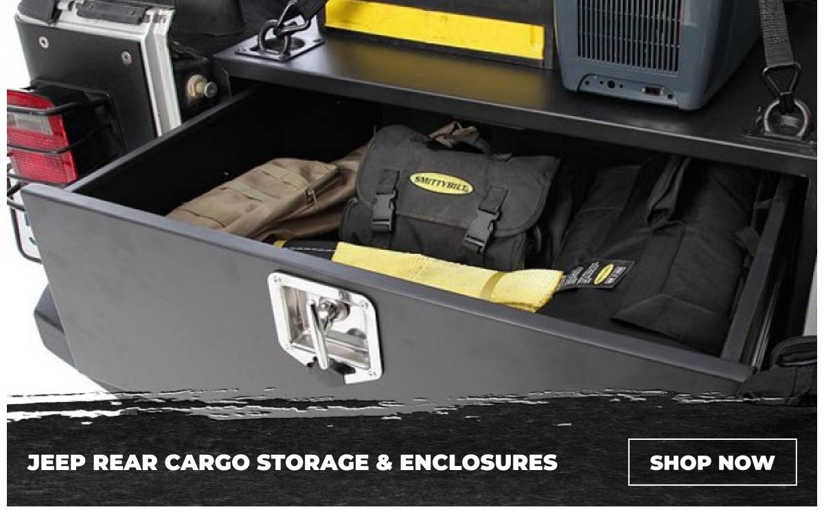 Jeep Rear Cargo Storage & Enclosures