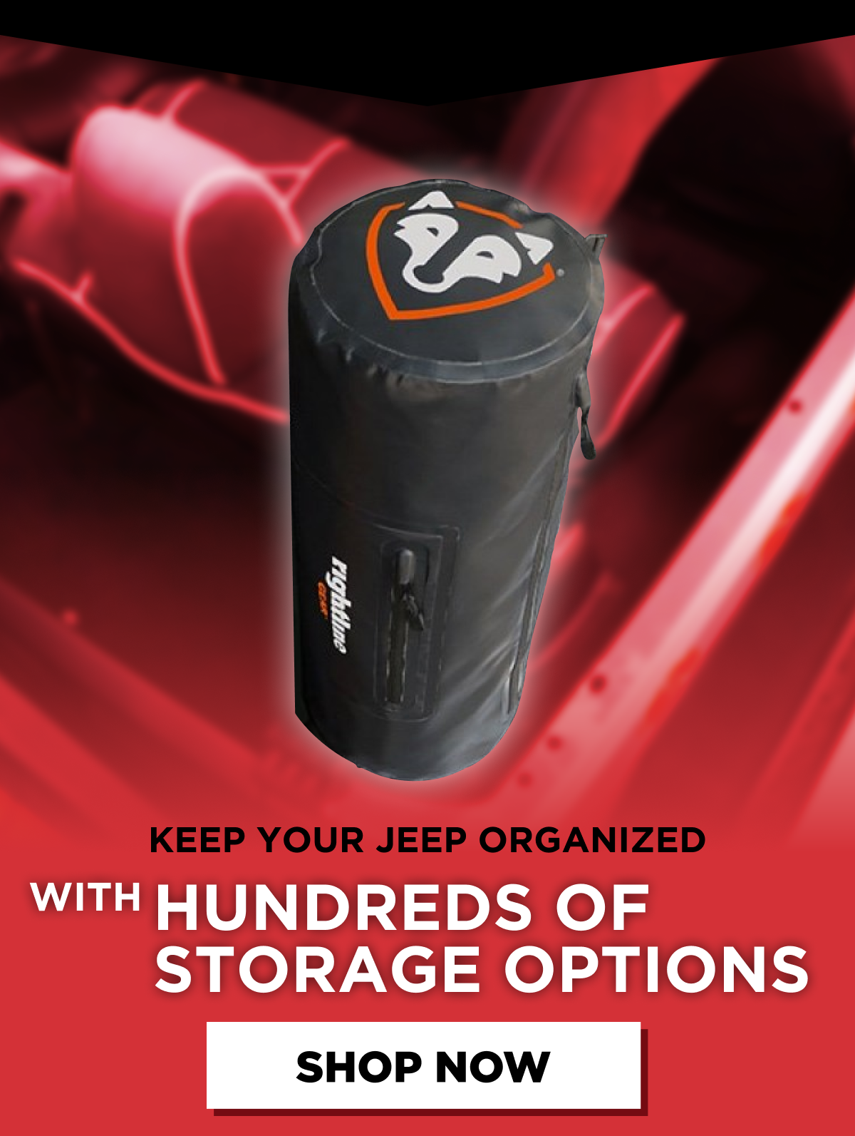 Keep Your Jeep Organized With Hundreds Of Storage Options 