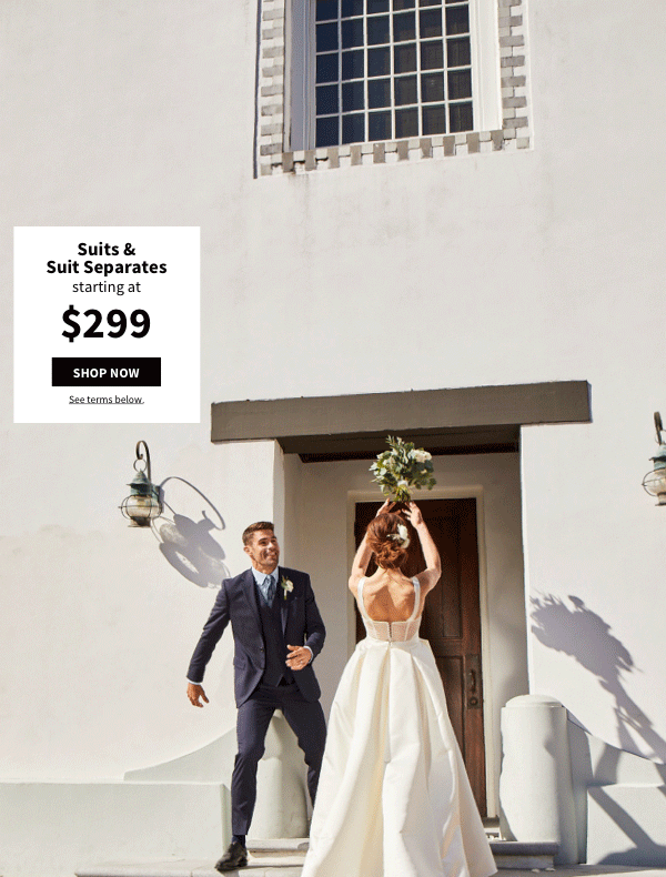 JoS A. Bank Assemble the best wedding Suit for you with Suit Separates