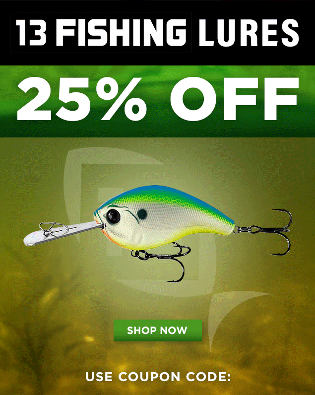 tackledirect: 🔥 Get 25% Off 13 Fishing Lures