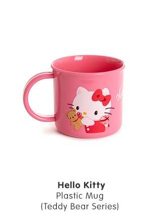 Hello Kitty Plastic Mug (Teddy Bear Series)