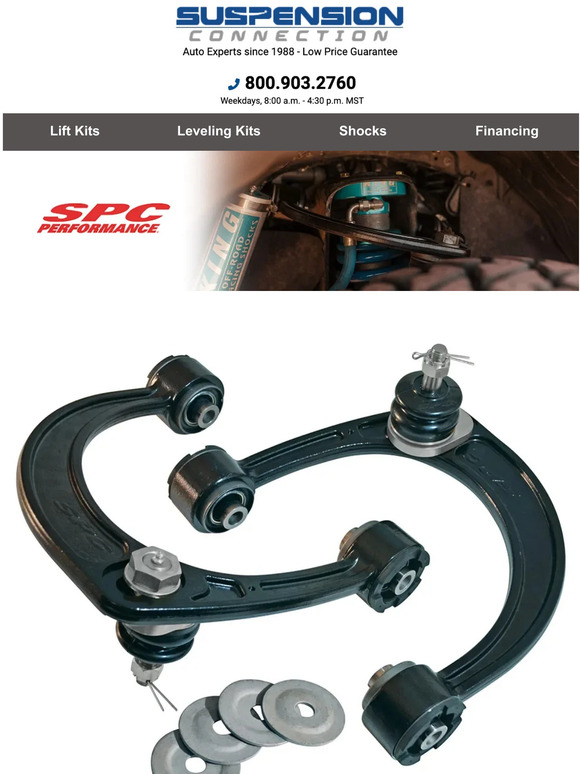 Suspension Connection SPC Performance now available at Suspension