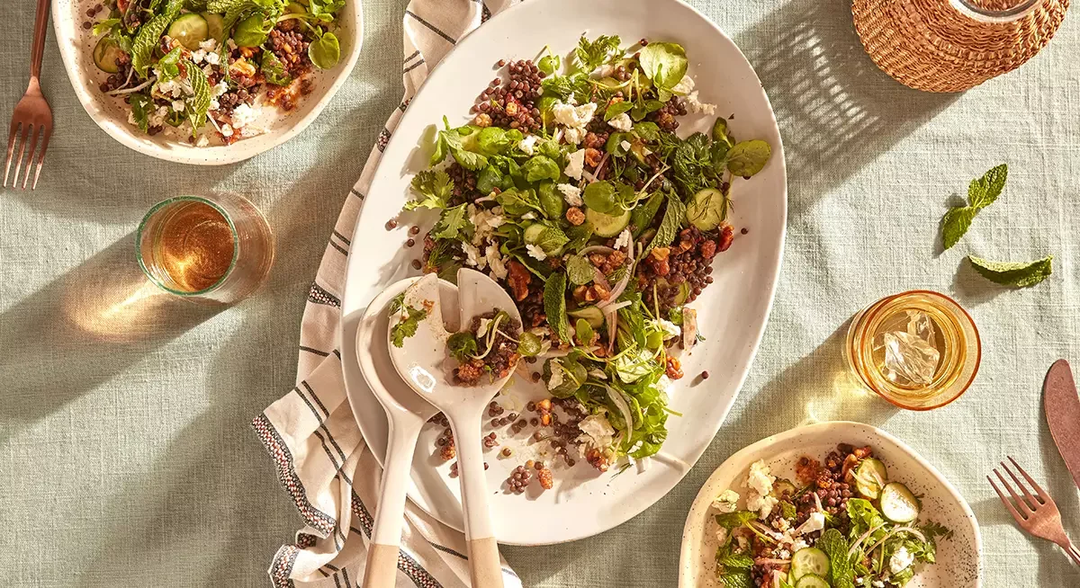 Complete Your Summer Spread with This Lentil Salad Recipe