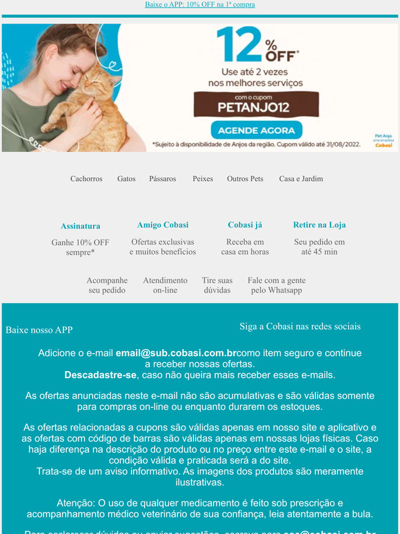 🤩 É essencial pra sua casa e seu pet, com até 50% OFF!