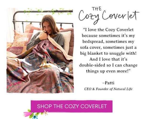 Shop the Cozy Coverlet