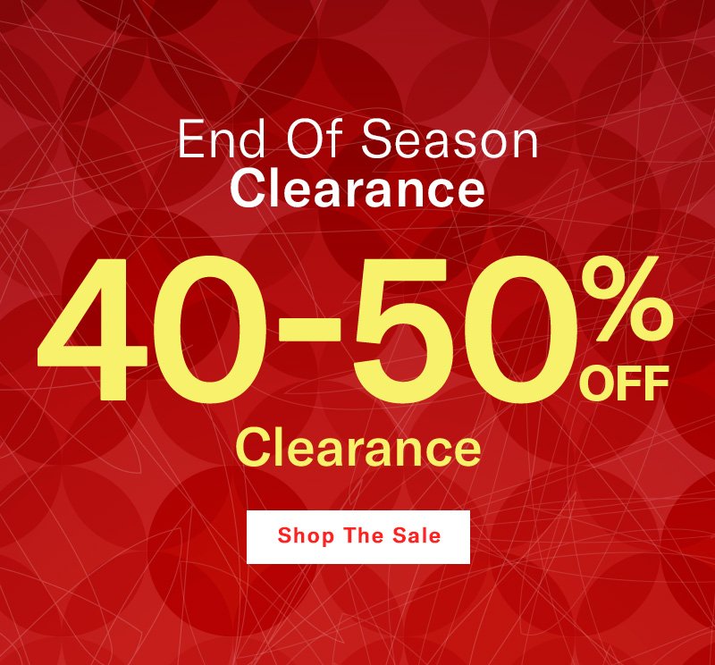 40% Off  Clearance