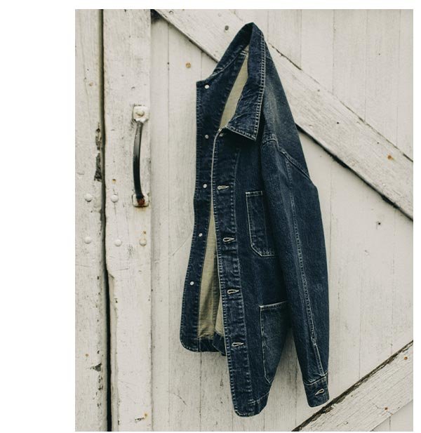 The Ojai Jacket in Sawyer Wash Selvage