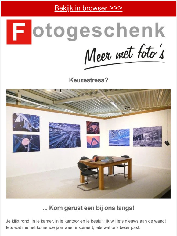 Keuzestress?