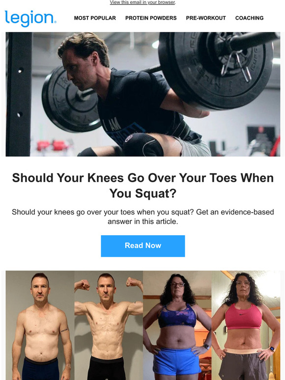 legionathletics Is kneesovertoes squatting bad for your knees? Milled