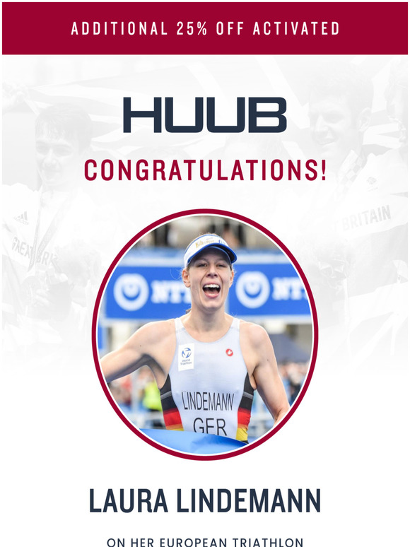 HUUB Design: Extra 25% OFF | Congratulations Laura Lindemann! | Milled